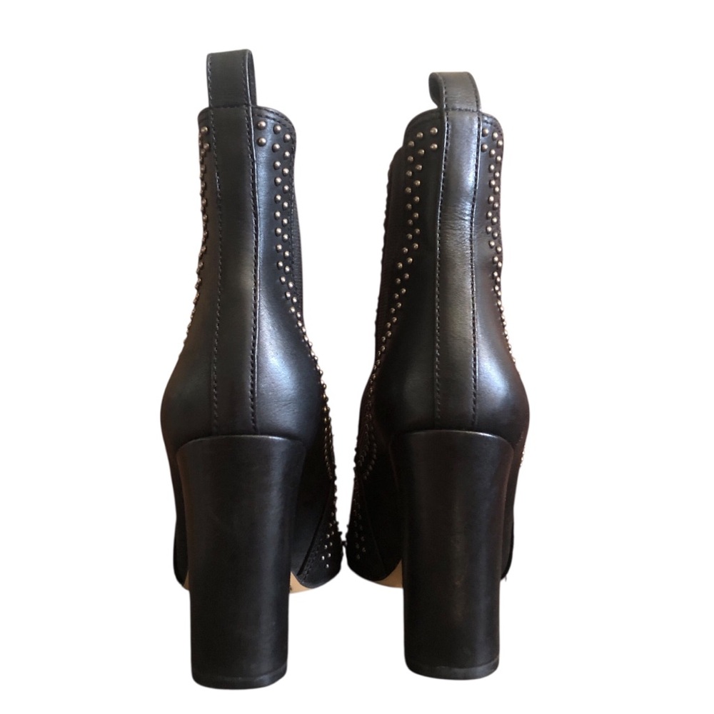 Vince Camuto Basila Black Soft Leather Heel Women Boots Size 5.5 - Picture 7 of 10